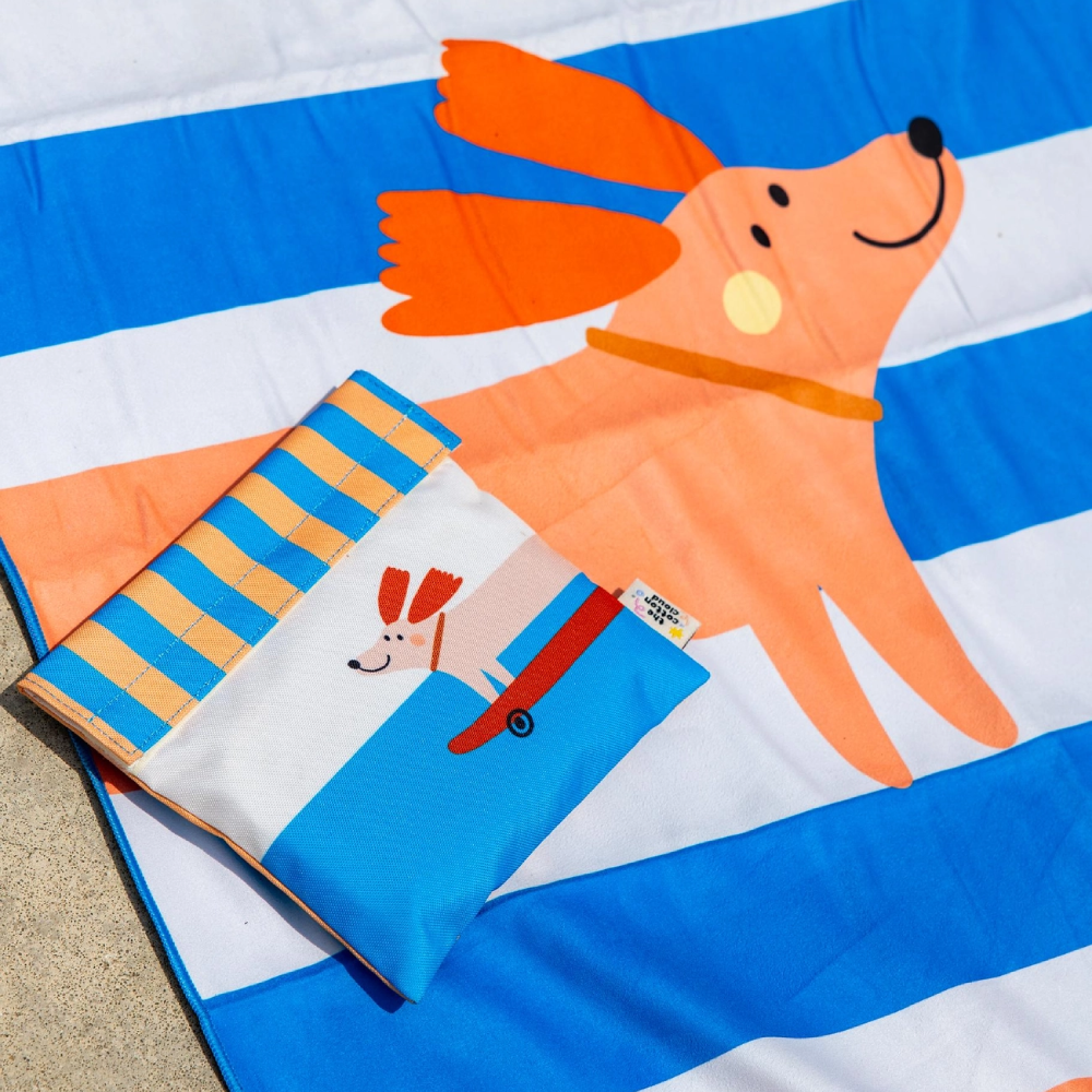 The Cotton Cloud Woof Gang Επαναχρησιμοποιούμενη Θήκη Σάντουιτς RPET 18×20 cm