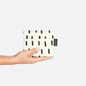 Notabag Original Black Brush White Πτυσσόμενη Τσάντα Tote Backpack 2 σε 1