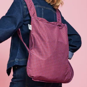 Notabag Original Plum Please Πτυσσόμενη Τσάντα Tote Backpack 2 σε 1