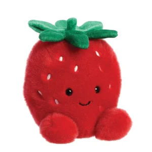 Aurora World Palm Pals Juicy Strawberry Λούτρινη Φράουλα Κόκκινη 13cm