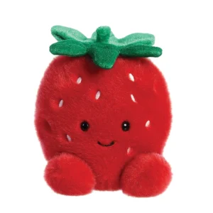 Aurora World Palm Pals Juicy Strawberry Λούτρινη Φράουλα Κόκκινη 13cm