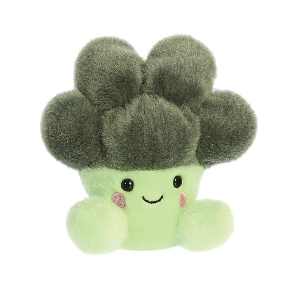 Aurora World Palm Pals Luigi Broccoli Λούτρινο Μπρόκολο Πράσινο 13cm