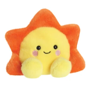 Aurora World Palm Pals Rae Sun Λούτρινος Ήλιος Πορτοκαλί 13cm