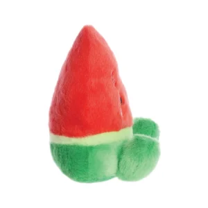 Aurora World Palm Pals Sandy Watermelon Λούτρινο Καρπούζι Κόκκινο Πράσινο 13cm