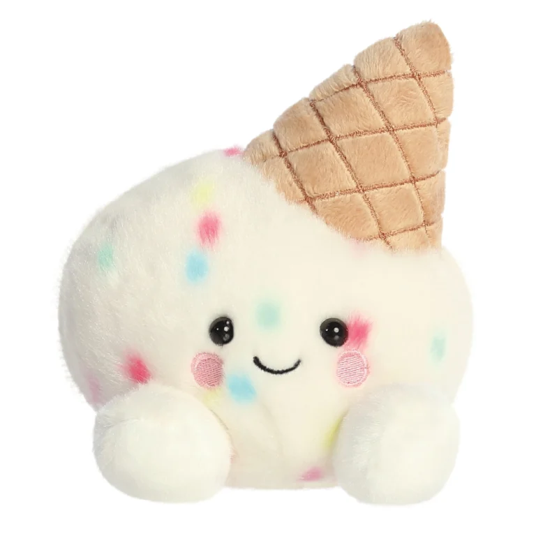 Aurora World Palm Pals Sprinkle Ice Cream Λούτρινο Παγωτό με Πολύχρωμη Τρούφα 13cm