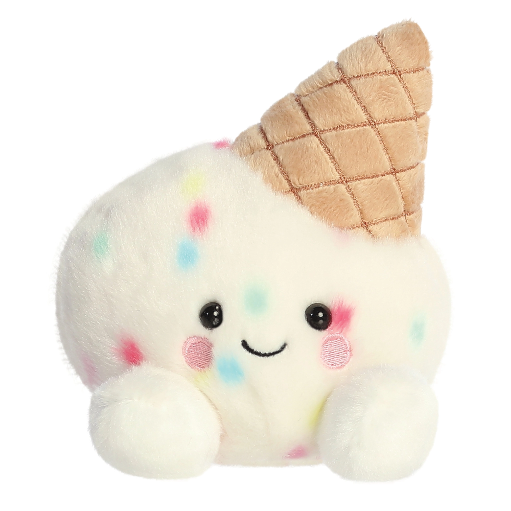 Aurora World Palm Pals Sprinkle Ice Cream Λούτρινο Παγωτό με Πολύχρωμη Τρούφα 13cm