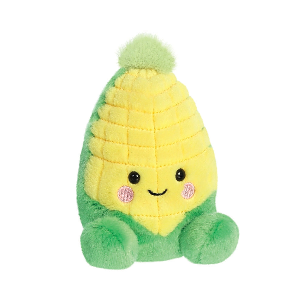 Aurora World Palm Pals Wavey Corn Λούτρινο Καλαμπόκι Κίτρινο Πράσινο 13cm