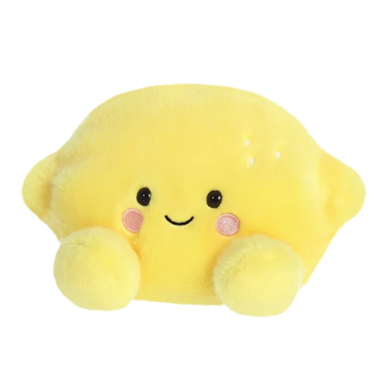 Aurora World Palm Pals Yuzu Lemon Λούτρινο Λεμόνι Κίτρινο 13cm