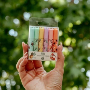 Sassi Mini Highlighter Set Σετ 6 Μίνι Μαρκαδόρων Υπογράμμισης