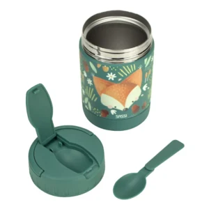 Sassi Crunchy the Fox Παιδικό Θερμός Φαγητού 350ml Ανοξείδωτο με Αλεπουδάκι